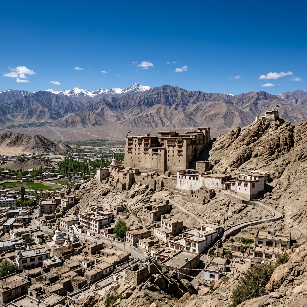 Leh Palace View